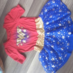 Girls wonder woman dress 4T